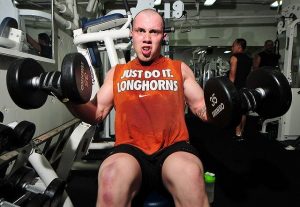fitness muscle man